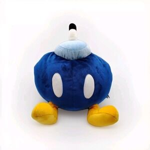 Club Mochi Mochi Super Mario Large 15" Plush Bob-Omb Tomy 2022 With Tag
